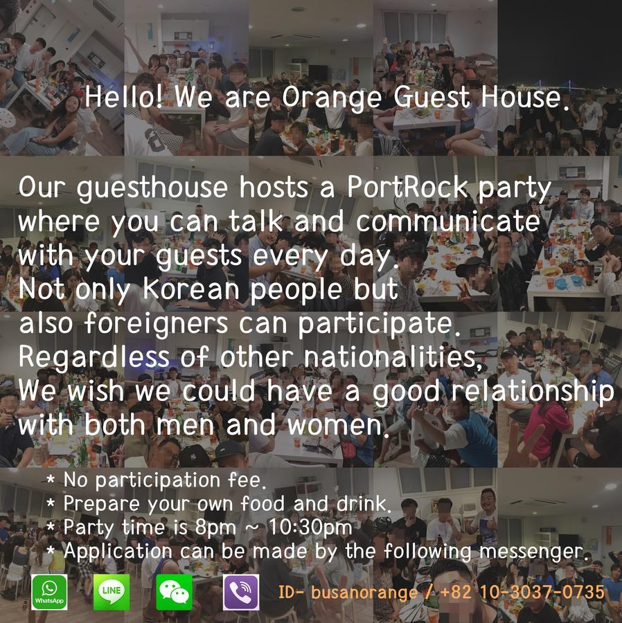Orange Guesthouse ปูซาน ภายนอก รูปภาพ
